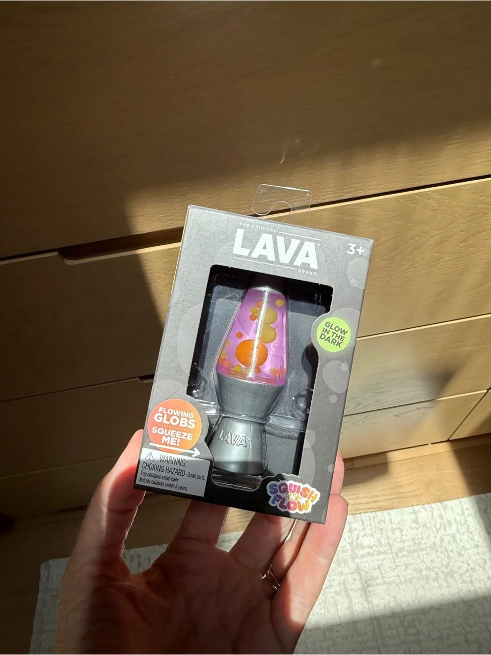 LAVA Squish & Flow Lava Lamp squishy